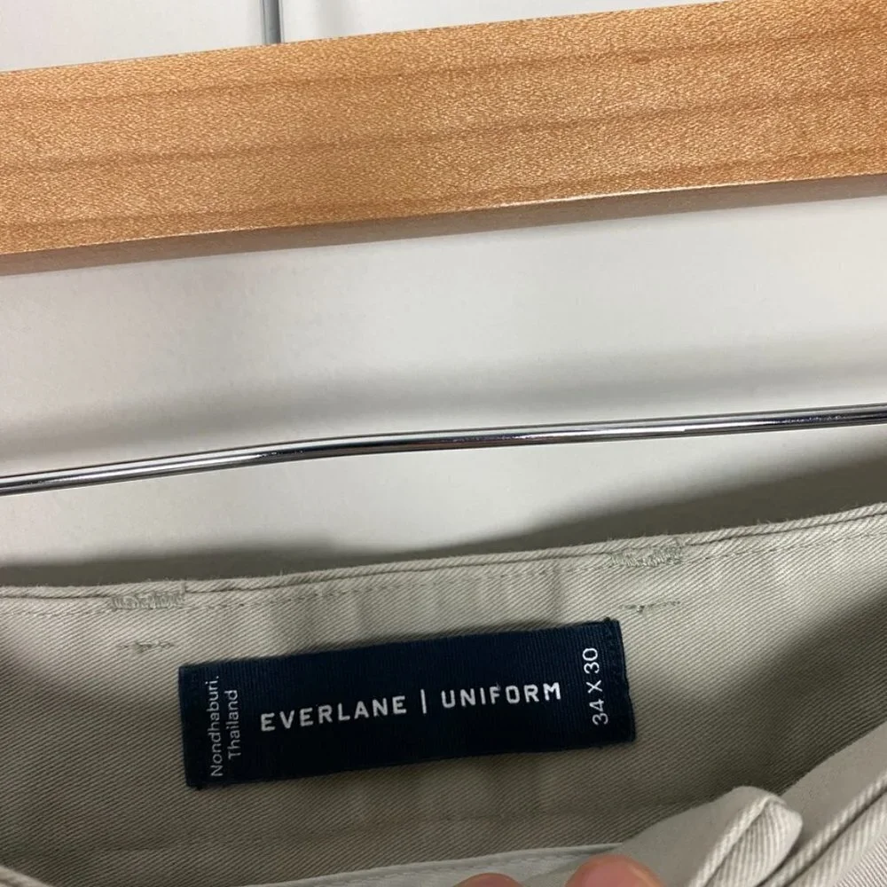 Everlane The Performance Chino Pants Stone Mens 34x30